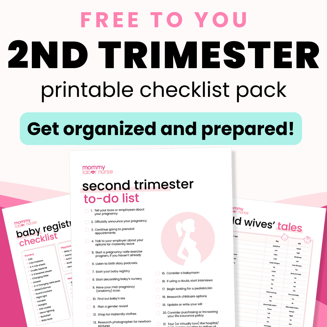 [Form Image] Second Trimester Prep Pack (1)
